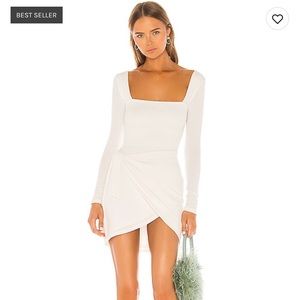 White Long Sleeve Dress